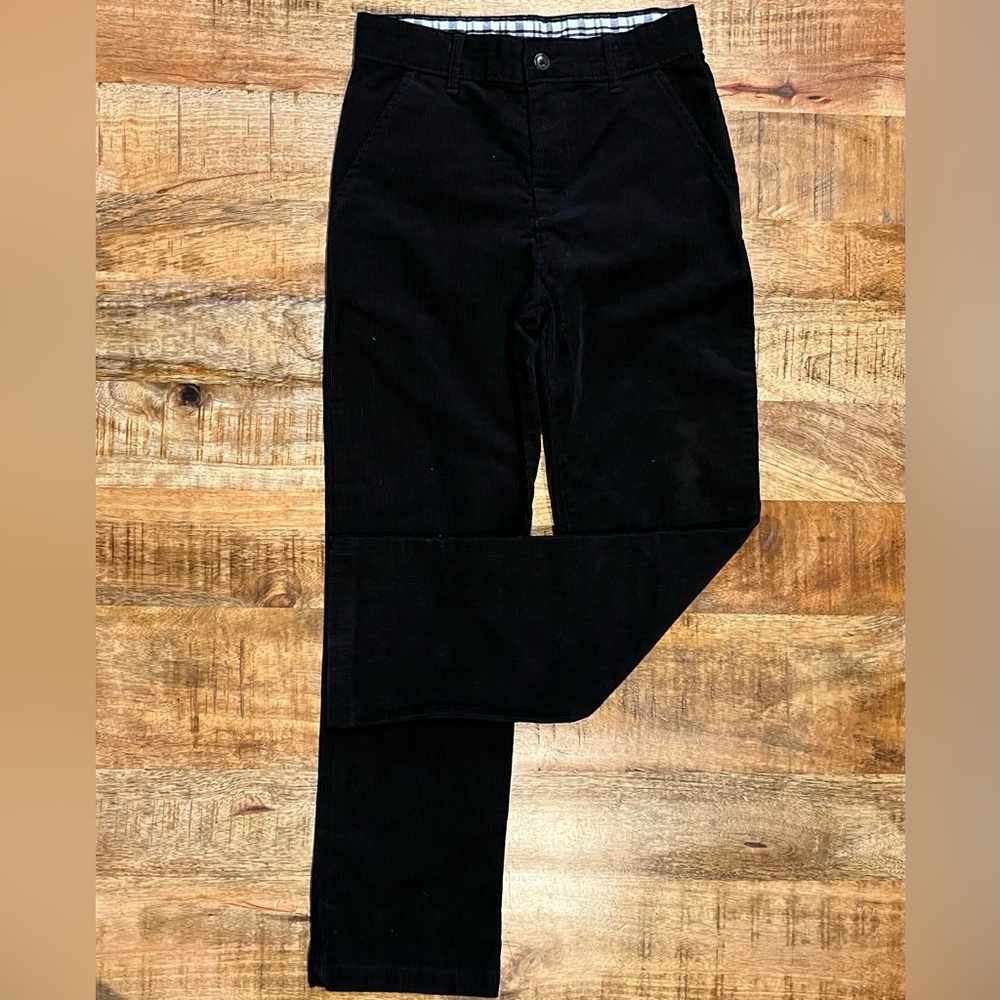 Gymboree Black Thin Corduroy Pants Size 8